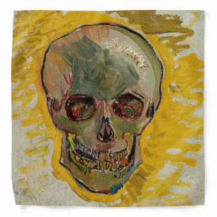 Vincent van Gogh - Skull 1887 #2 Bandana