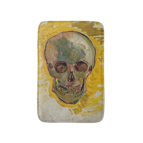 Vincent van Gogh _ Skull 1887 2 Bath Mat