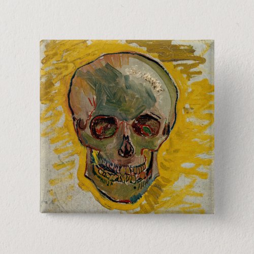 Vincent van Gogh _ Skull 1887 2 Button