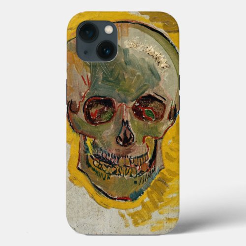 Vincent van Gogh _ Skull 1887 2 iPhone 13 Case