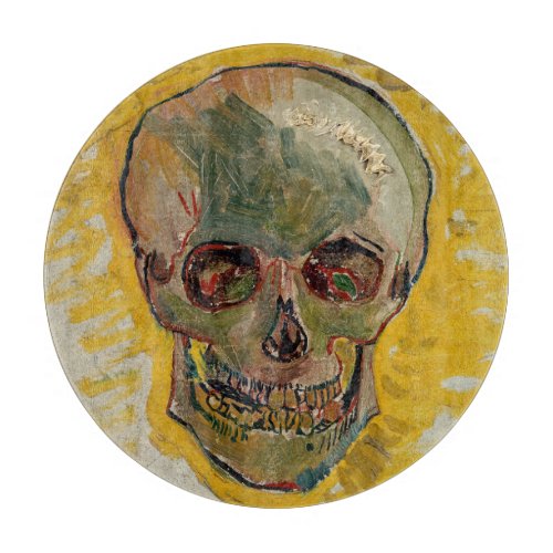 Vincent van Gogh _ Skull 1887 2 Cutting Board