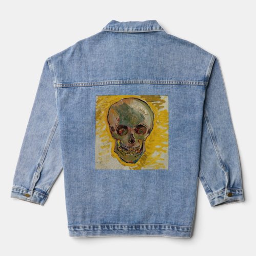 Vincent van Gogh _ Skull 1887 2 Denim Jacket