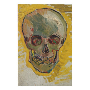 Vincent van Gogh - Skull 1887 #2 Faux Canvas Print