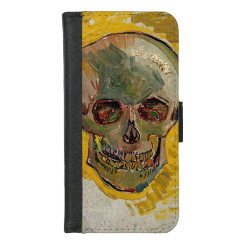 Vincent van Gogh _ Skull 1887 2 iPhone 87 Wallet Case