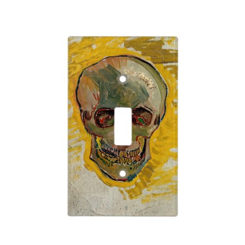 Vincent van Gogh _ Skull 1887 2 Light Switch Cover