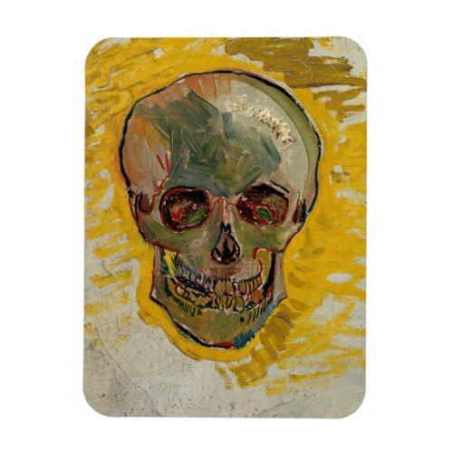 Vincent van Gogh _ Skull 1887 2 Magnet