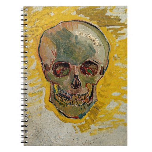Vincent van Gogh _ Skull 1887 2 Notebook