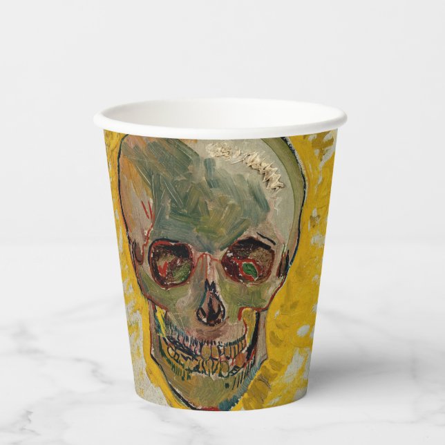 Vincent van Gogh - Skull 1887 #2 Paper Cups (Front)