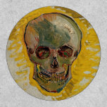 Vincent van Gogh - Skull 1887 #2 Patch<br><div class="desc">Skull - Vincent van Gogh,  Oil on canvas on triplex board,  1887</div>