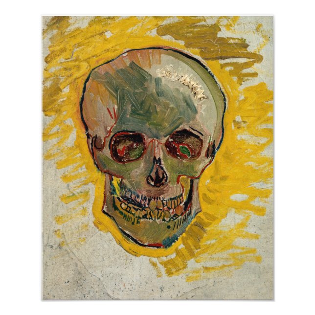 Vincent van Gogh - Skull 1887 #2 Photo Print (Front)