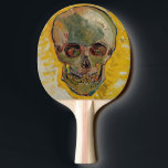 Vincent van Gogh - Skull 1887 #2 Ping Pong Paddle<br><div class="desc">Skull - Vincent van Gogh,  Oil on canvas on triplex board,  1887</div>