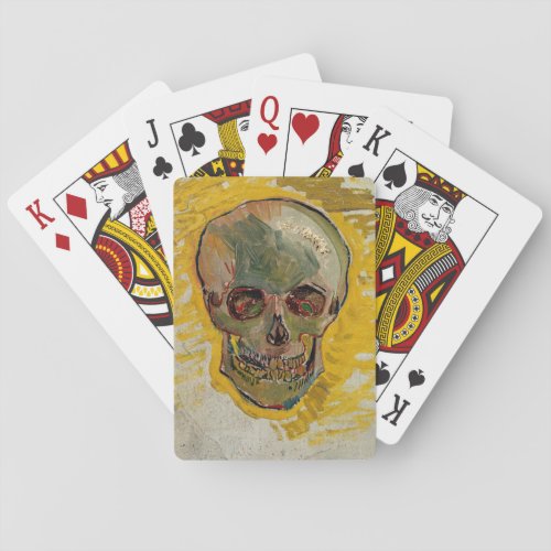 Vincent van Gogh _ Skull 1887 2 Poker Cards