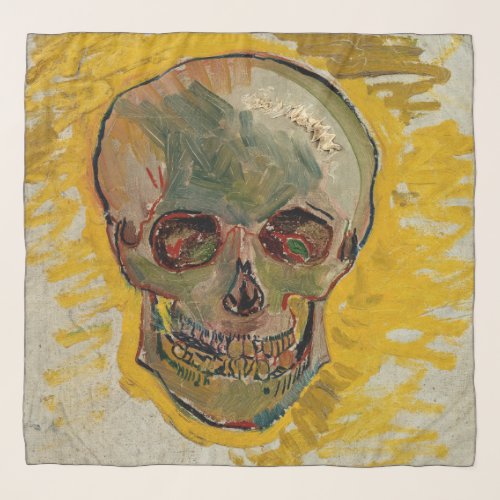 Vincent van Gogh _ Skull 1887 2 Scarf