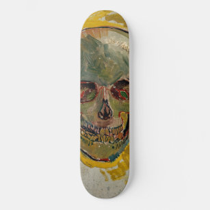 Vincent van Gogh - Skull 1887 #2 Skateboard