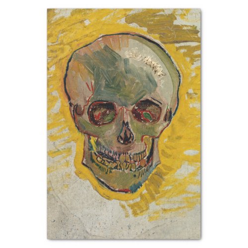 Vincent van Gogh _ Skull 1887 2 Tissue Paper