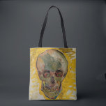 Vincent van Gogh - Skull 1887 #2 Tote Bag<br><div class="desc">Skull - Vincent van Gogh,  Oil on canvas on triplex board,  1887</div>