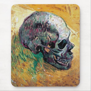 Vincent Van Gogh - Skull In Profile - Fine Art Mouse Pad