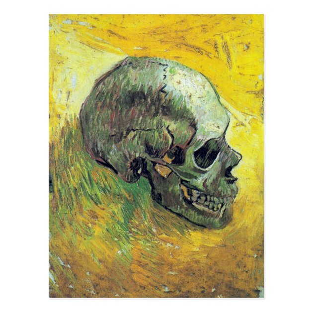 vincent van gogh skull painting
