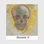 Vincent Van Gogh - Skull Sticker<br><div class="desc">Vincent Van Gogh - Skull</div>