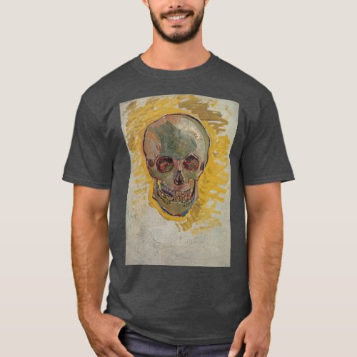 Vincent Van Gogh Skull T_Shirt