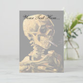 Vincent Van Gogh - Skull With Burning Cigarette (Standing Front)