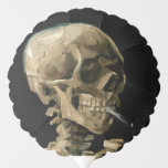 Vincent van Gogh - Skull with Burning Cigarette Balloon<br><div class="desc">Head of a Skeleton with a Burning Cigarette / Skull with Burning Cigarette / Crane de squelette fumant une cigarette - Vincent van Gogh,  1885</div>