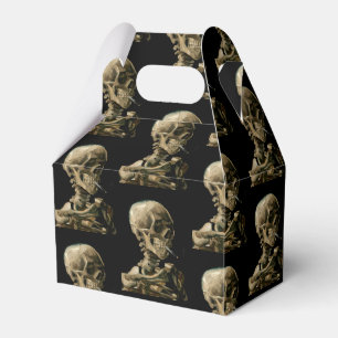 Vincent van Gogh - Skull with Burning Cigarette Favor Boxes