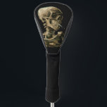 Vincent van Gogh - Skull with Burning Cigarette Golf Head Cover<br><div class="desc">Head of a Skeleton with a Burning Cigarette / Skull with Burning Cigarette / Crane de squelette fumant une cigarette - Vincent van Gogh,  1885</div>