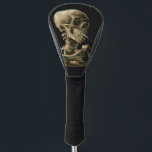 Vincent van Gogh - Skull with Burning Cigarette Golf Head Cover<br><div class="desc">Head of a Skeleton with a Burning Cigarette / Skull with Burning Cigarette / Crane de squelette fumant une cigarette - Vincent van Gogh,  1885</div>