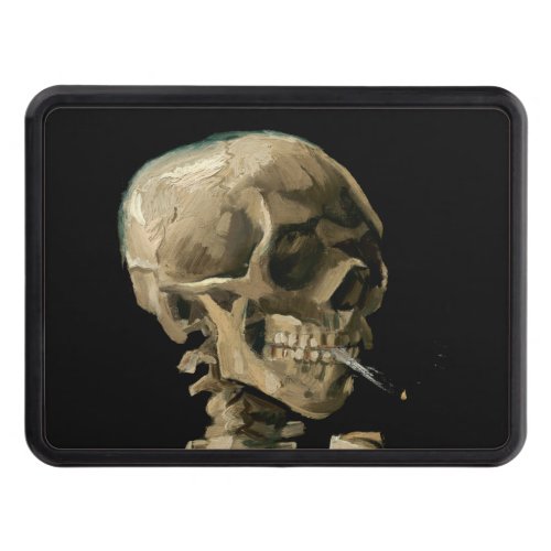 Vincent van Gogh _ Skull with Burning Cigarette Hitch Cover