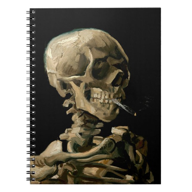 Vincent van Gogh - Skull with Burning Cigarette Notebook (Front)