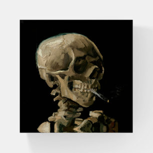 Vincent van Gogh - Skull with Burning Cigarette Paperweight