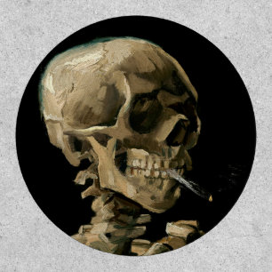 Vincent van Gogh - Skull with Burning Cigarette Patch