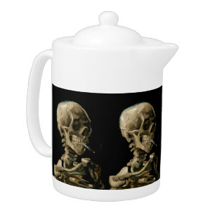 Vincent van Gogh - Skull with Burning Cigarette Teapot