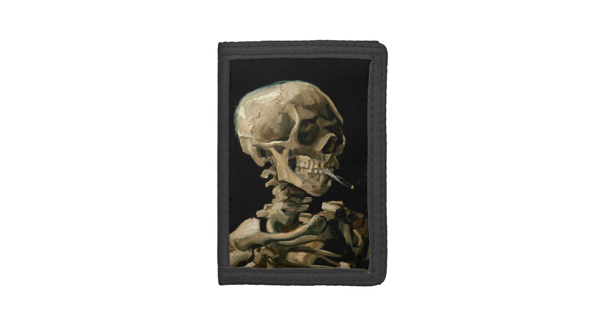 Van Gogh Cigarette Skeleton, Vincent Van Gogh Wallet