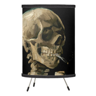 Vincent van Gogh - Skull with Burning Cigarette Tripod Lamp