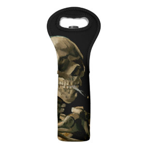 Vincent van Gogh - Skull with Burning Cigarette Wine Bag