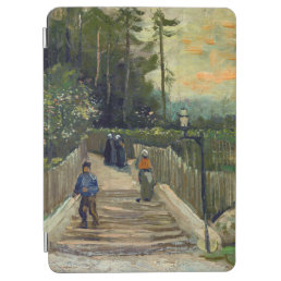Vincent van Gogh - Sloping Path in Montmartre iPad Air Cover