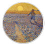 Vincent van Gogh - Sower with Setting Sun Ceramic Knob