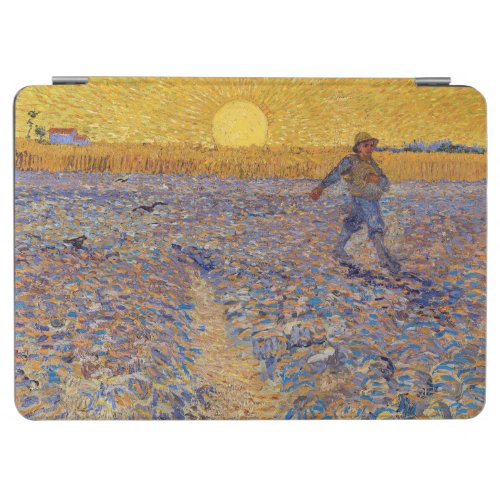 Vincent van Gogh _ Sower with Setting Sun iPad Air Cover