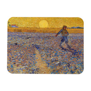 Vincent van Gogh - Sower with Setting Sun Magnet