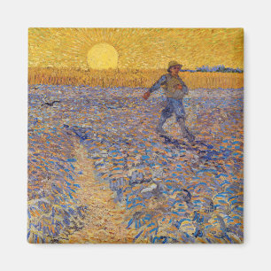 Vincent van Gogh - Sower with Setting Sun Magnet