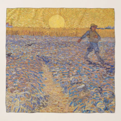 Vincent van Gogh _ Sower with Setting Sun Scarf