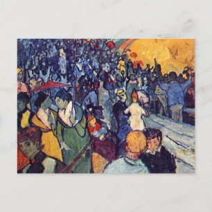 Vincent Van Gogh - Spectators In The Arena Postcard