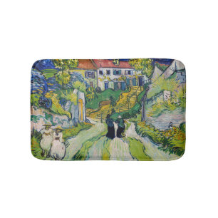Vincent van Gogh - Stairway at Auvers Bath Mat