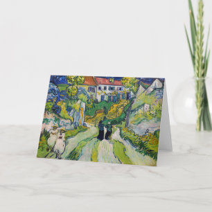 Vincent van Gogh - Stairway at Auvers Card