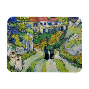 Vincent van Gogh - Stairway at Auvers Magnet