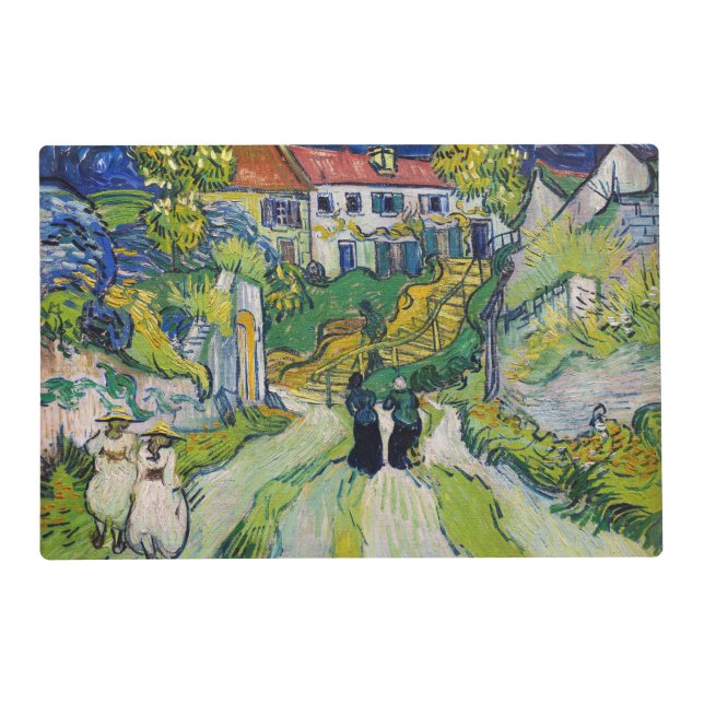 Vincent van Gogh - Stairway at Auvers Placemat (Front)