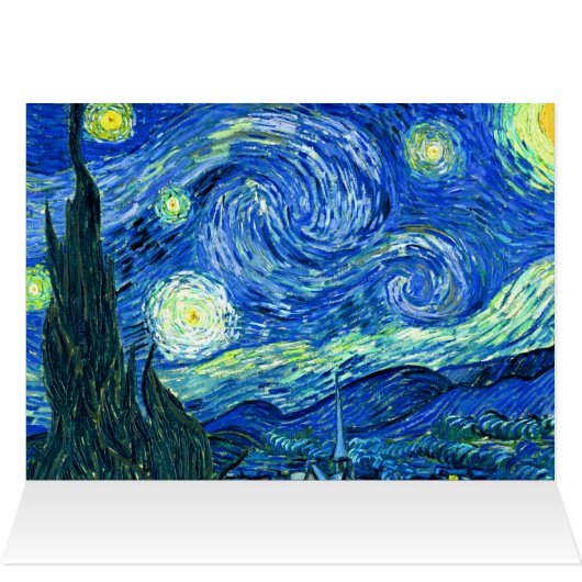 vincent van gogh starry night (Inside Horizontal (Top))