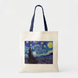 VINCENT VAN GOGH - Starry night 1889 Tote Bag<br><div class="desc">VINCENT VAN GOGH - Starry night 1889
Oil on canvas</div>